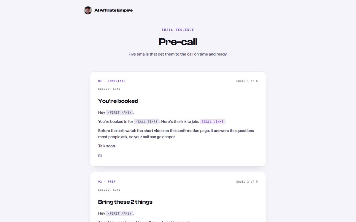 Pre-call preview